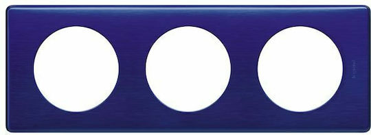 Legrand Celiane Switch Frame 3 Positions in Blue Color 068783