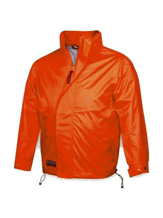 Fageo Work Jacket with Hood Orange