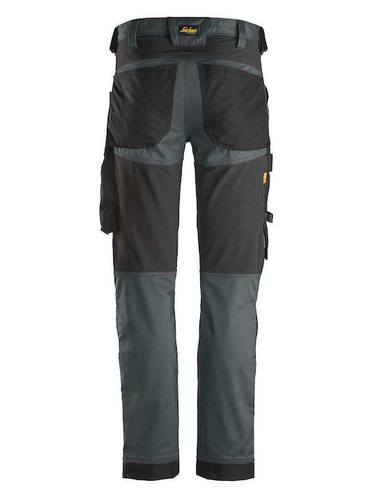 Snickers Workwear Παντελόνι Εργασίας Γκρι