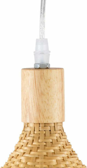 GloboStar Cuba Pendant Light Beige Boho 33cm