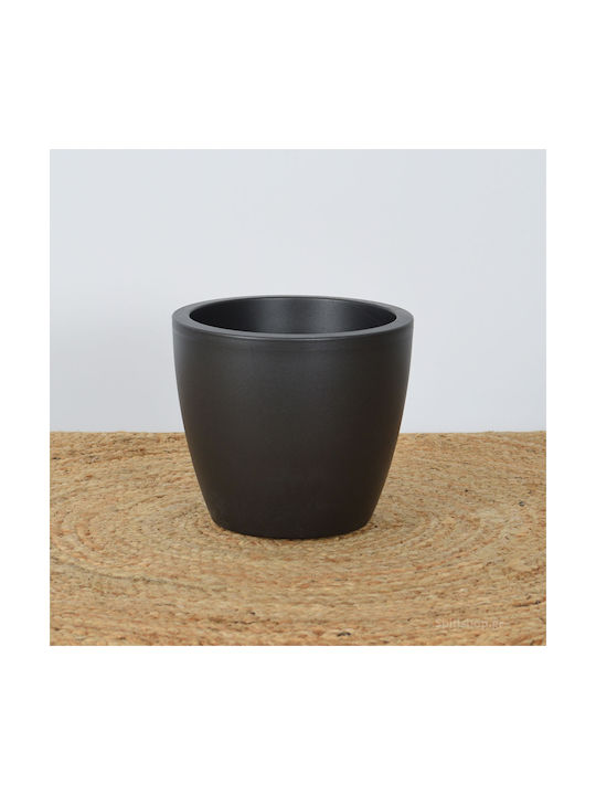 Viomes Linea 860 Planter Plastic Black 20x20x17cm.