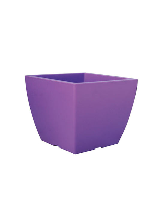 Viomes Linea 561 Planter Plastic Purple 21x17x17cm.
