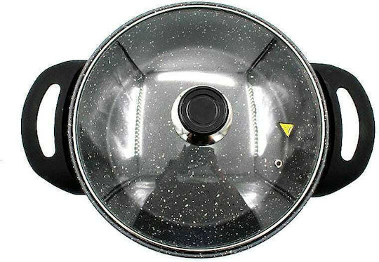 Sinbo Teppanyaki Utensil with Adjustable Thermostat 1200W 32x32cm.