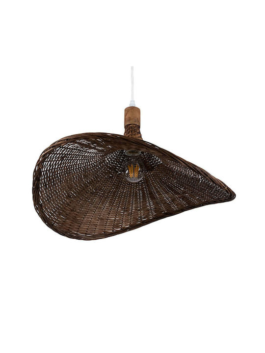 GloboStar Cuba Brown Ceiling Light Boho with E27 Socket 53x30cm