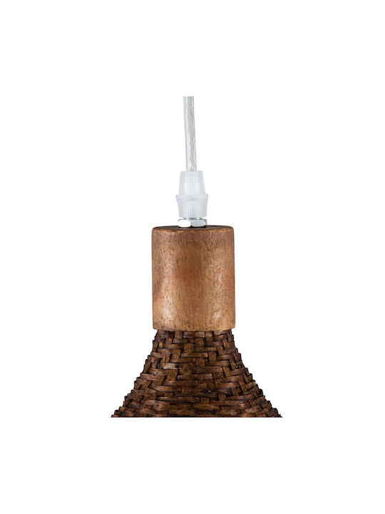 GloboStar Cuba Brown Ceiling Light Boho with E27 Socket 53x30cm