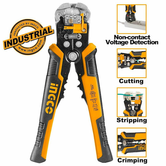 Ingco Automatic Cable Stripper with Cutter and 210mm Length
