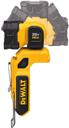 DEWALT Arbeitslampe Wiederaufladbar LED IP55 mit einer Helligkeit von bis zu 160lm