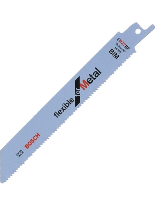 Bosch S 922 BF Λάμες Flexible for Metal για Μέταλλο 50mm 2τμχ