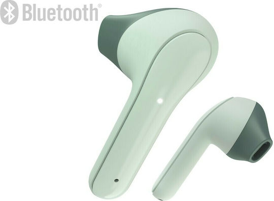 HAMA Freedom Light Earbud Bluetooth Handsfree Earphones with Charging Case Mint Green