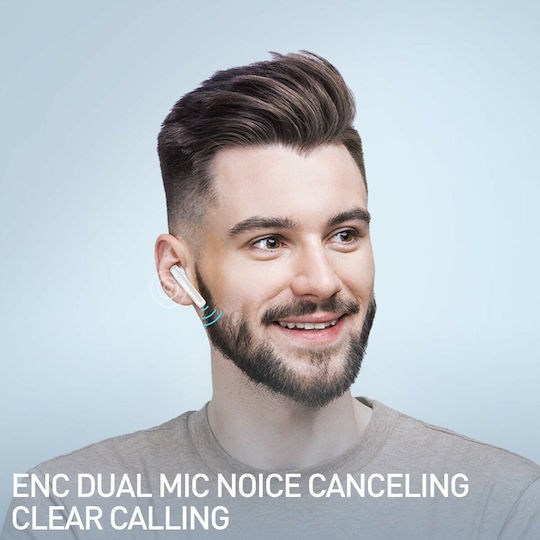 Tellur TLL511421 In-Ear Bluetooth-Freisprecheinrichtung Kopfhörer mit Ladeetui Weiß
