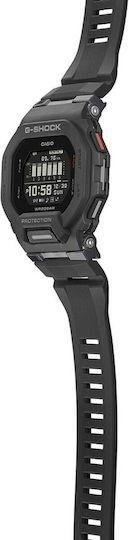 Casio G Shock Step Tracker Bluetooth 46mm Αδιάβροχο Smartwatch (Μαύρο)