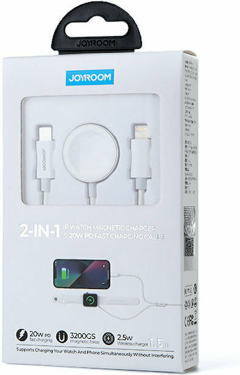 Joyroom S-IW005 Ladegerät für Apple Watch Weißς