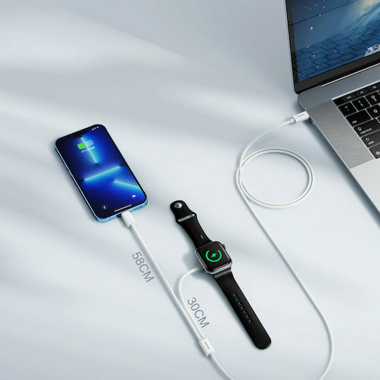 Joyroom S-IW005 Ladegerät für Apple Watch Weißς