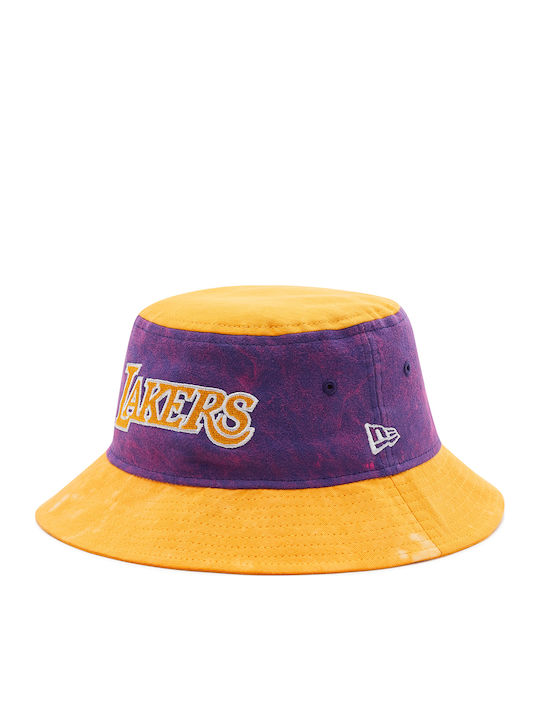New Era Los Angeles Lakers Fabric Men's Hat Bucket Style Multicolour