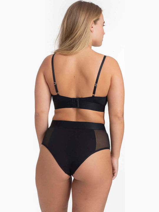 Dorina Radiate Bralette Σουτιέν Μαύρο