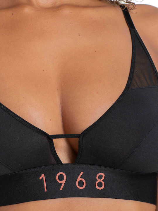 Dorina Radiate Bralette Σουτιέν Μαύρο