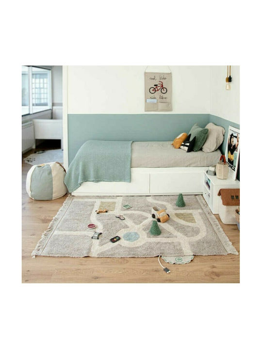 Lorena Canals Eco City Детска игрална пътека Път Бежов 120x170см