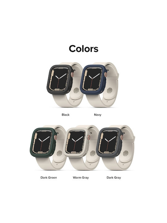 Ringke Air Силиконов Калъф Navy за Apple Watch 45 мм