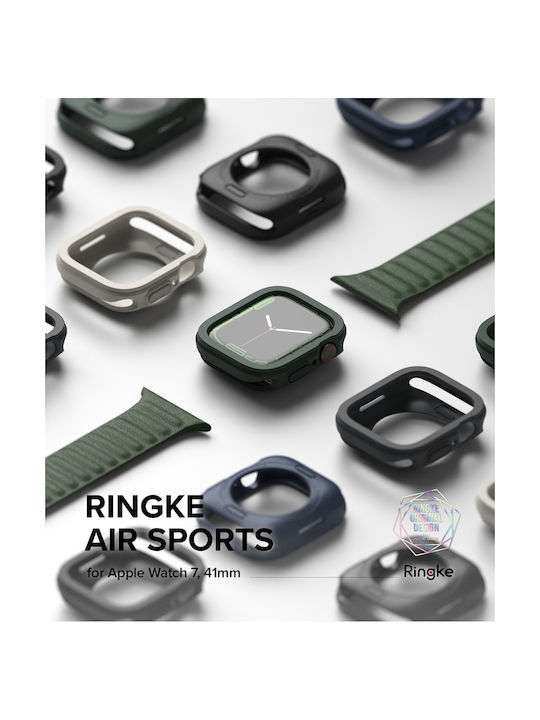 Ringke Air Силиконов Калъф Navy за Apple Watch 45 мм