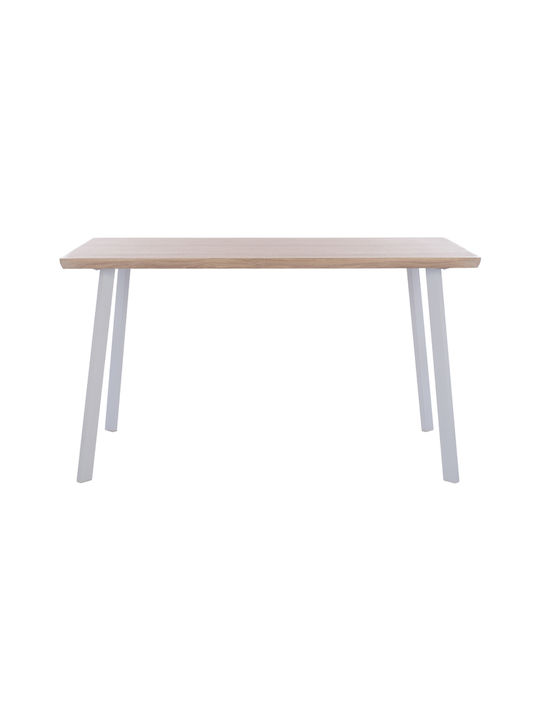 Ofira Table Dining Room Wooden with Metal Frame 140x80x76cm