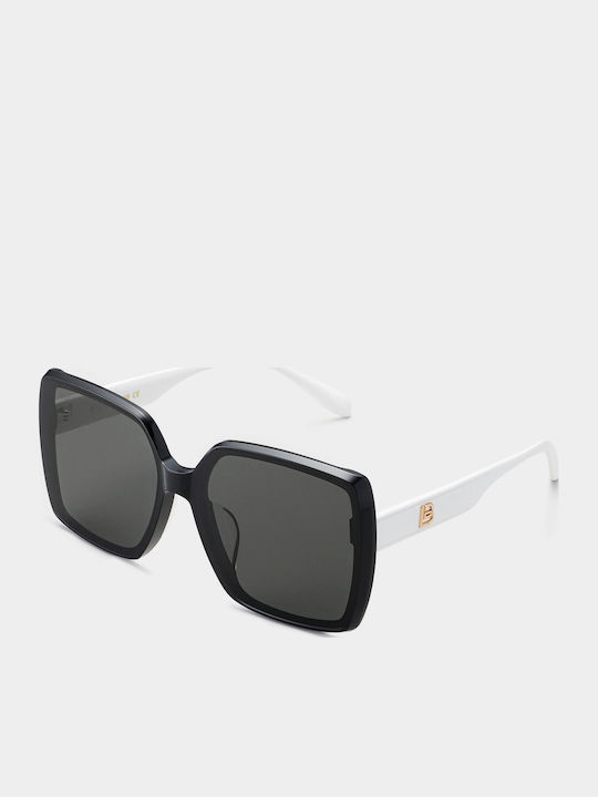 Bolon Women's Sunglasses with Black Plastic Frame and Black Lens BL3085C11