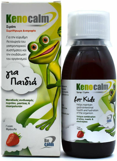 Becalm Kenocalm Syrup For Kids Special Food Supplement 120ml Strawberry