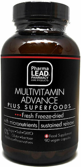 Pharmalead Multivitamin Advance Plus Superfoods Multivitamin for Immune System Boost 90 caps