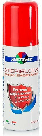 Master Aid Steriblock Spray 50ml Blutstillendes Spray 50ml