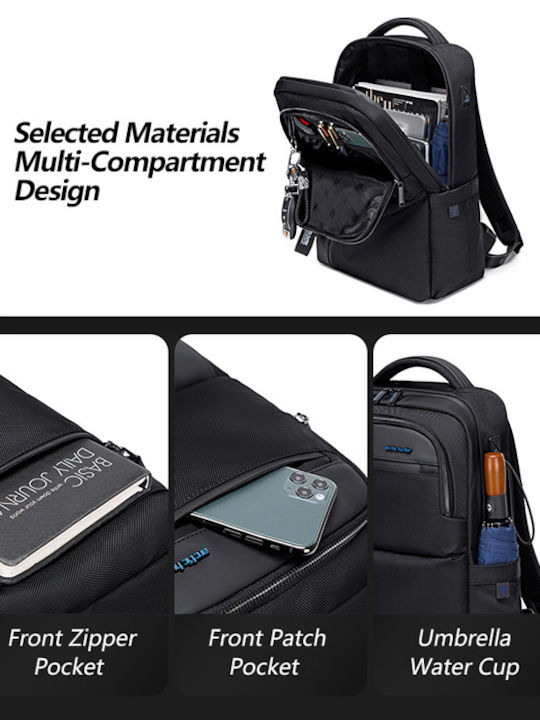 Arctic Hunter B00477 Tasche Rucksack für Laptop 15.6" in Schwarz Farbe
