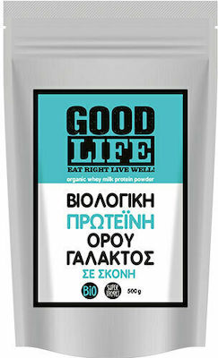 Good Life Βιολογική Πρωτεΐνη Ορού Γάλακτος 500gr Unflavoured