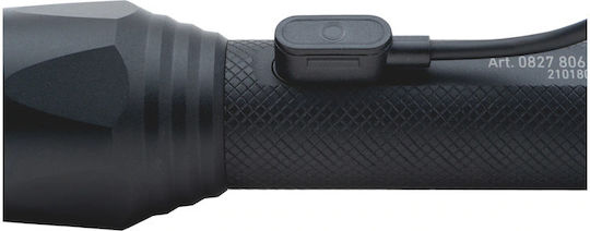 Wurth Rechargeable Flashlight LED IP67 with Maximum Brightness 800lm WTX4
