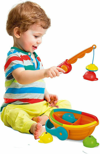 Baby Clementoni Παιχνίδι Ψαρέματος Colour Fishing για 12+ Μηνών