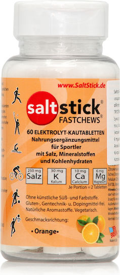 SaltStick Fast Chews Tart Orange 60 chewable tabs