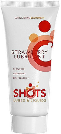 Shots Strawberry Lubricant Gel-Schmiermittel Erdbeere 100ml