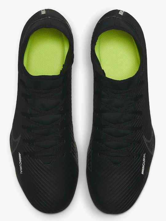 Nike Mercurial Superfly 9 Club Football Shoes with Cleats Black / Dark Smoke Grey / Summit White / Volt