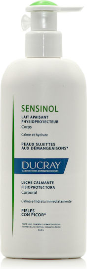 Ducray Sensinol Loțiune Hidratantă de Reconstrucție pentru Corp pentru Ten Sensibil 400ml