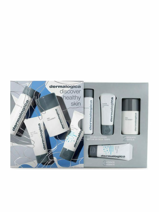 Discover Healthy Skin Skin Care Set for Moisturizing & Facial Cleaning 4pcs