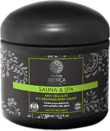 Natura Siberica Sauna & Spa Icy Drainage Körpercreme für Cellulite & Wasserretention Icy Drainage 370ml