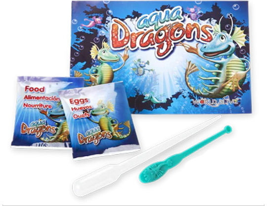 World Alive Aqua Dragons Refill Kit Υποθαλάσσιος Κόσμος STEM Joc Educațional de Cunoștințe pentru 6+ ani Ani