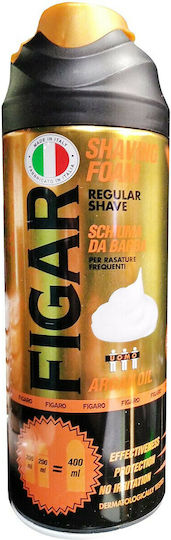 Figaro Argan Oil Αφρός Ξυρίσματος 400ml