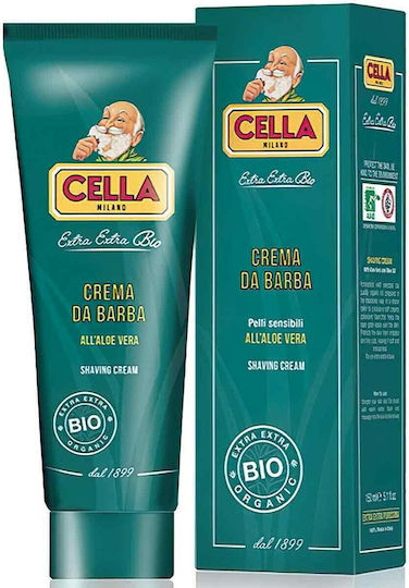 Cella Organic Κρέμα Ξυρίσματος 150ml