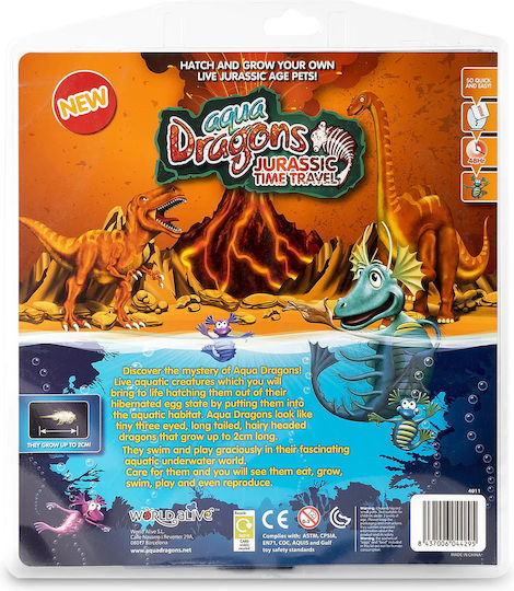 World Alive Aqua Dragons Special Edition Προϊστορικό Ταξίδι Περιπέτειας στο Χρόνο STEM Educational Game Knowledge for 6+ years old Years Old
