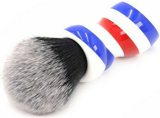 Yaqi Shaving Νew Barber Pole Style Tuxedo Πινέλο Ξυρίσματος με Συνθετική Τρίχα 24mm