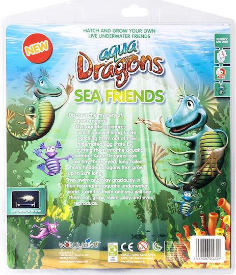 World Alive Aqua Dragons Special Edition Θαλάσσιοι Φίλοι STEM Educational Game Knowledge for 6+ years old Years Old
