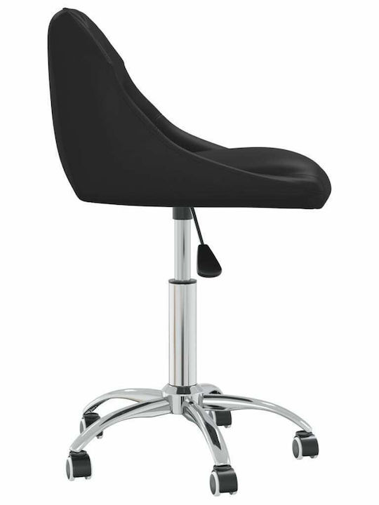 Scaun de Birou cu spătar Negru 46x44x67.5cm