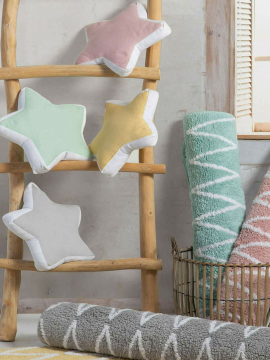 Nef-Nef Homeware Παιδικό Διακοσμητικό Μαξιλάρι Dream Γαλάζιο 35x35εκ.