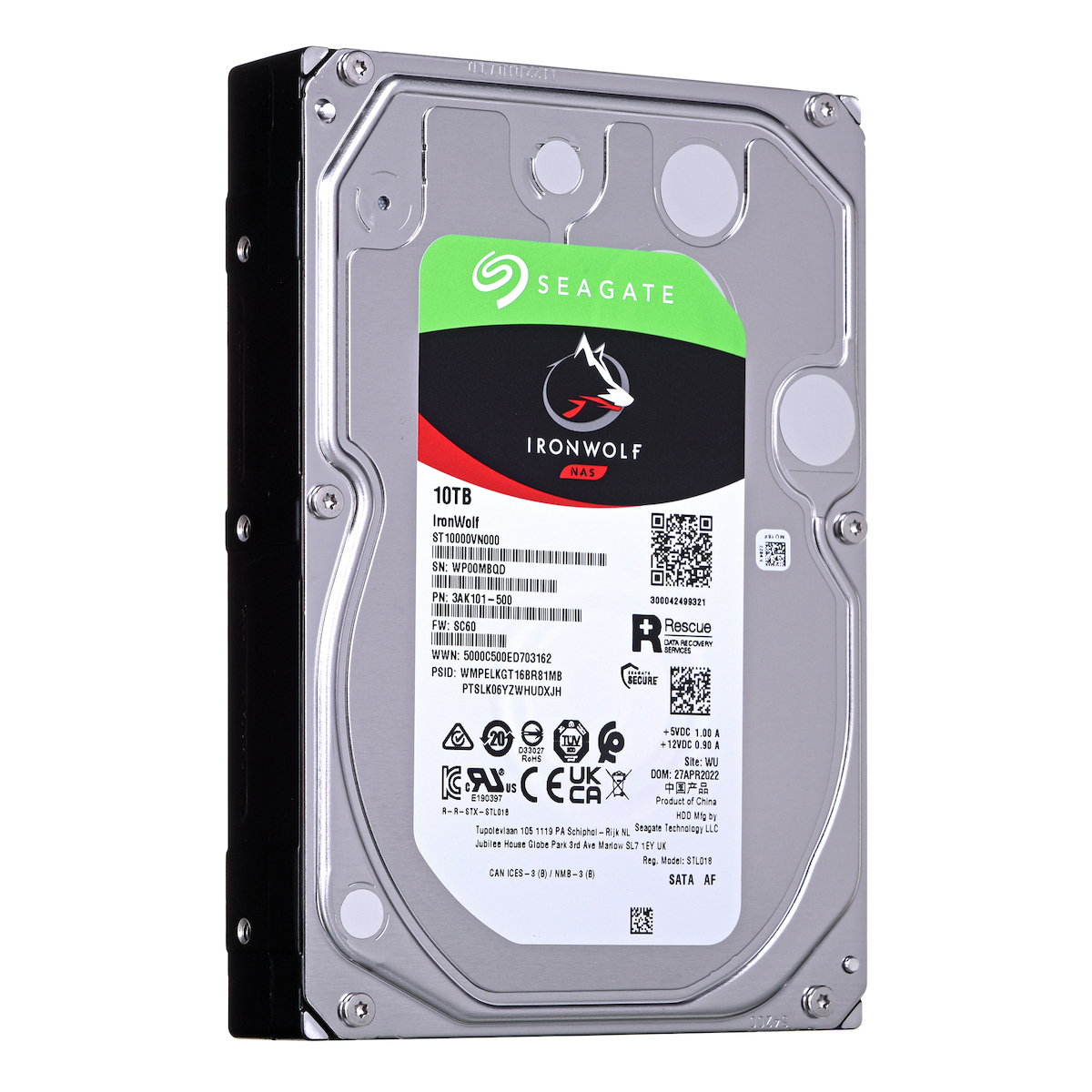 Seagate Ironwolf 10TB HDD Hard Disk 3.5