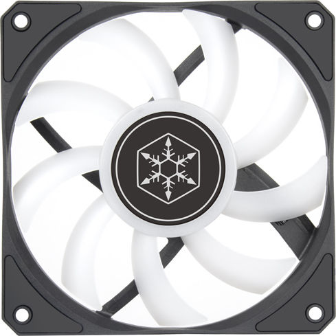 Silverstone Air Slimmer 120 Вентилатор За Кутия (1800 Оборота / 63.67 CFM) С ARGB Осветление И 4-Изводна ШИМ Свързване