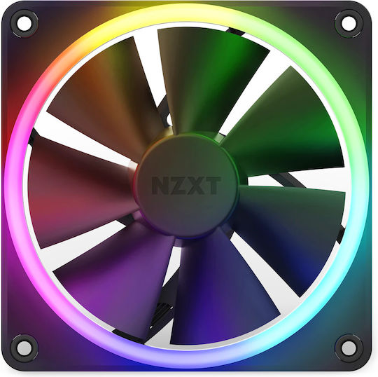 NZXT F120 Case Fan (1800rpm / 50.18cfm) με RGB Φωτισμό και Σύνδεση 4-Pin PWM