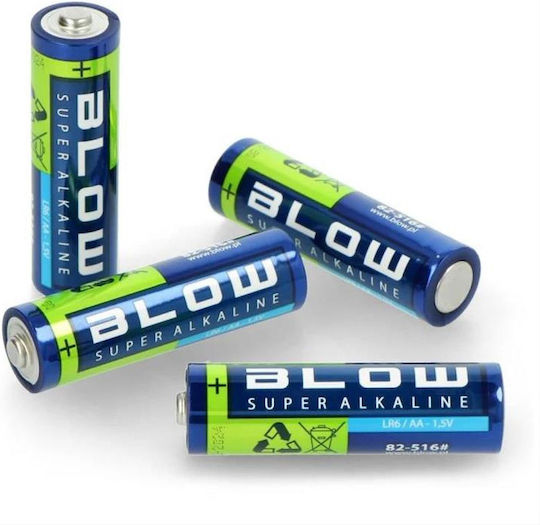 Blow Super Αλκαλικές Μπαταρίες AA 1.5V 4τμχ